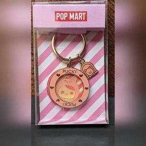 New in box Pop Mart Pucky Pink Pig Keychain